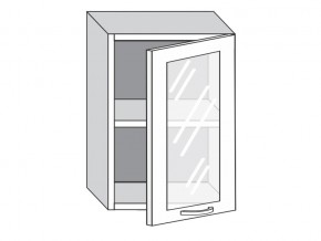 1.50.3 Шкаф настенный (h=720) на 500мм с 1-ой стекл. дверцей в Кушве - kushva.магазин96.com | фото