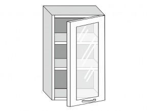 19.50.3 Шкаф настенный (h=913) на 500мм с 1-ой стекл. дверцей в Кушве - kushva.магазин96.com | фото