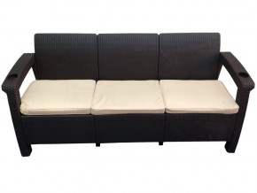 Диван Yalta Sofa 3 Set шоколадный в Кушве - kushva.магазин96.com | фото