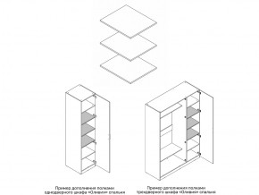 Комплект полок шкафа 1 дверного или 3 дверного в Кушве - kushva.магазин96.com | фото