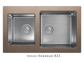 Мойка комбинированная Tolero twist TTS-840 Темно-бежевый 823 в Кушве - kushva.магазин96.com | фото