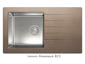 Мойка комбинированная Tolero twist TTS-860 Темно-бежевый 82 в Кушве - kushva.магазин96.com | фото