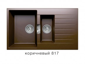 Мойка кварцевая Tolero Loft TL-860 Коричневый 817 в Кушве - kushva.магазин96.com | фото